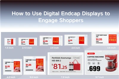 Cuma duperà i schermi Endcap digital per coinvolg i acquirent