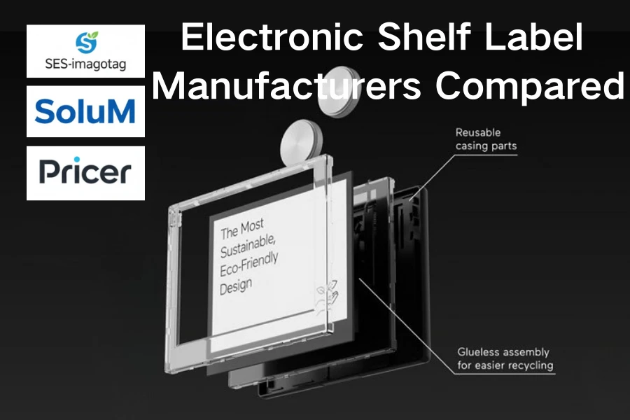 Produttur di etichett eletronich di scaffèl cunfruntà: SES{0}}imagotag vs Sol...