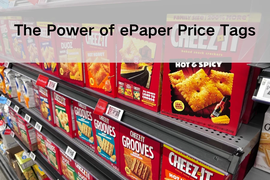 El podè di etichett de prezi de ePaper